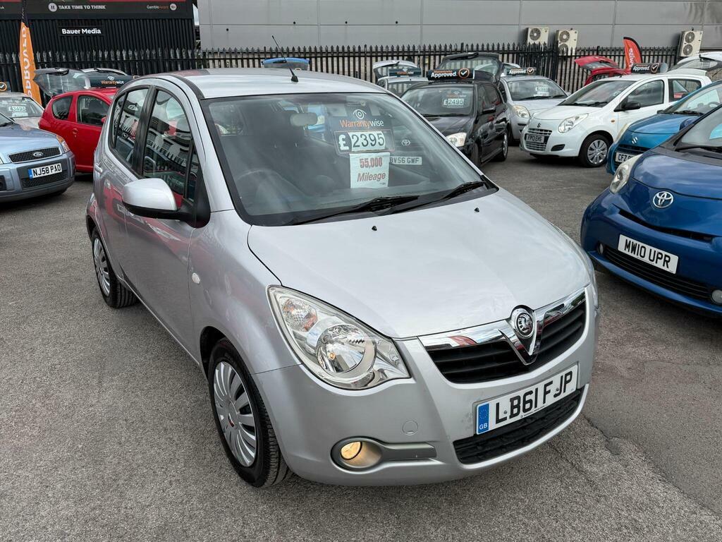 Vauxhall Agila Mpv 1.2 Vvt Ecoflex Se Euro 5 201262 Blue #28