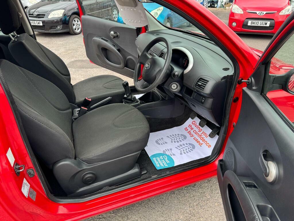 Nissan Micra 1.2 16V Acenta Hatchback 139 G Red #14