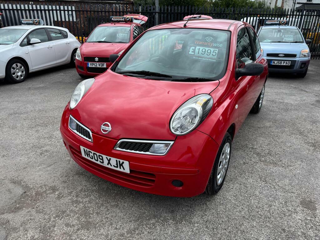 Nissan Micra 1.2 16V Visia Red #4