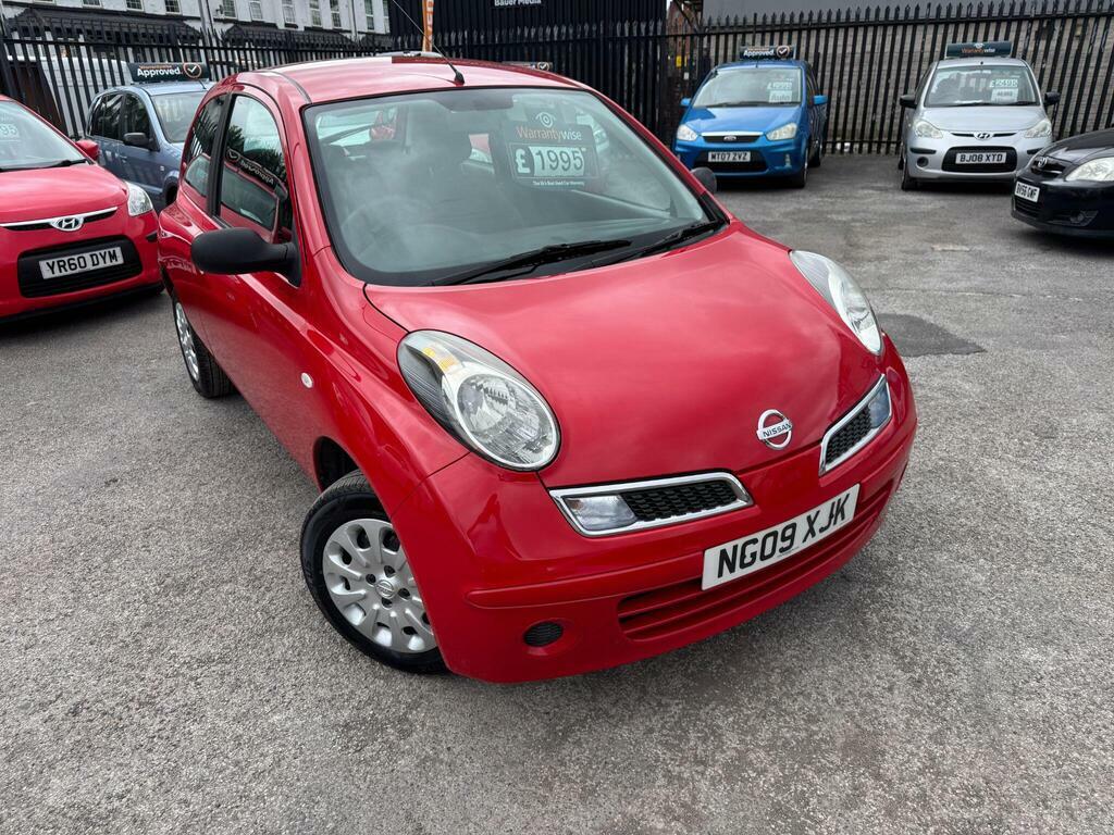 Nissan Micra 1.2 16V Visia Red