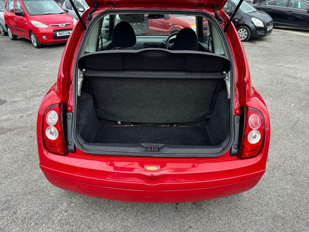 Nissan Micra 1.2 16V Acenta Hatchback 139 G Red #7