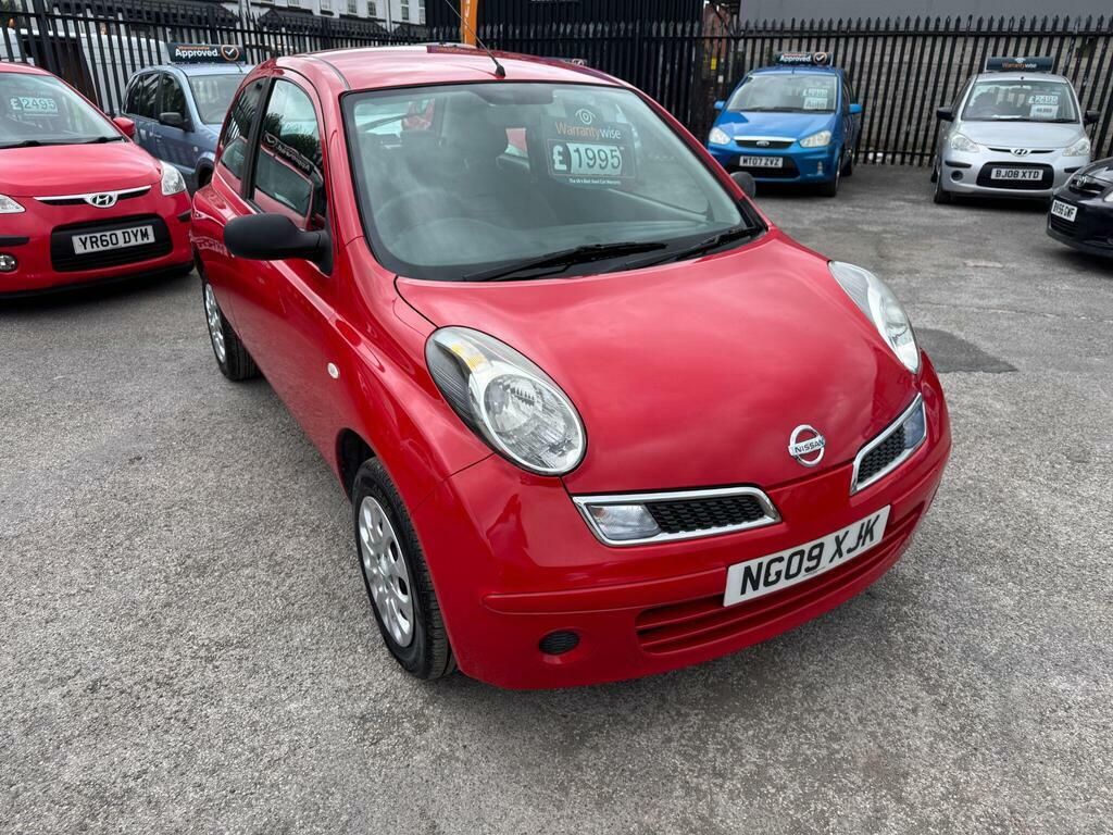 Nissan Micra 1.2 16V Acenta Hatchback 139 G Red #23