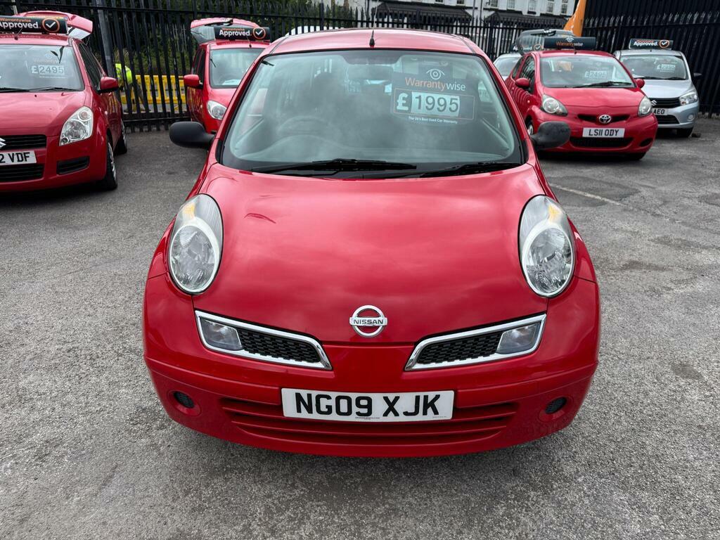 Nissan Micra 1.2 16V Visia Red #2