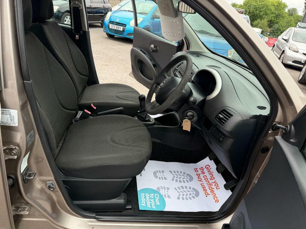 Nissan Micra 2009 09 Reg Hatchback 56,000 Miles 1.2L Black #13