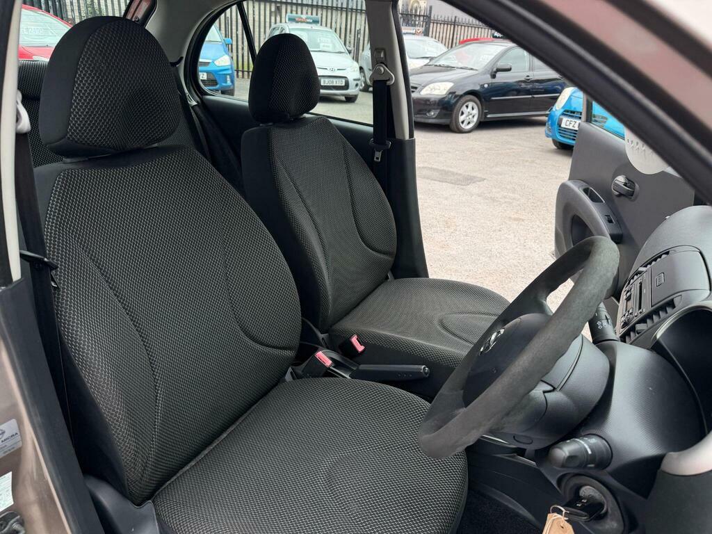 Nissan Micra 2009 09 Reg Hatchback 56,000 Miles 1.2L Black #23