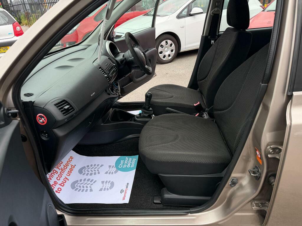 Nissan Micra 2009 09 Reg Hatchback 56,000 Miles 1.2L Black #15