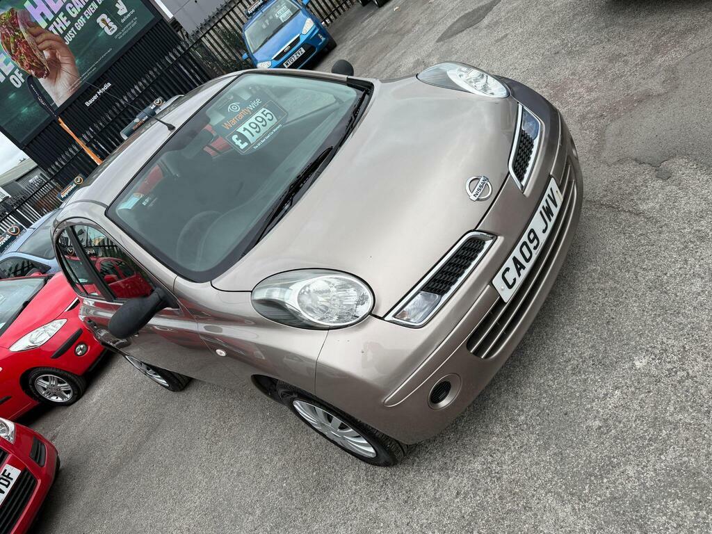 Nissan Micra 2009 09 Reg Hatchback 56,000 Miles 1.2L Black #10