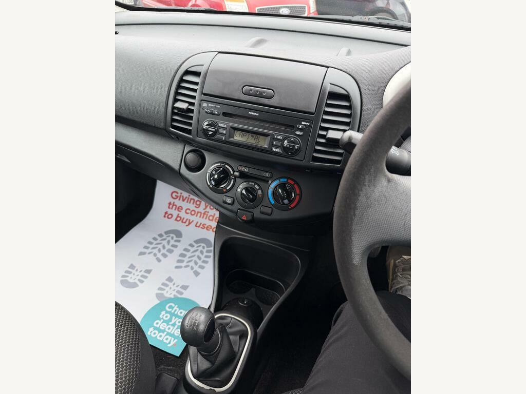 Nissan Micra 2009 09 Reg Hatchback 56,000 Miles 1.2L Black #12