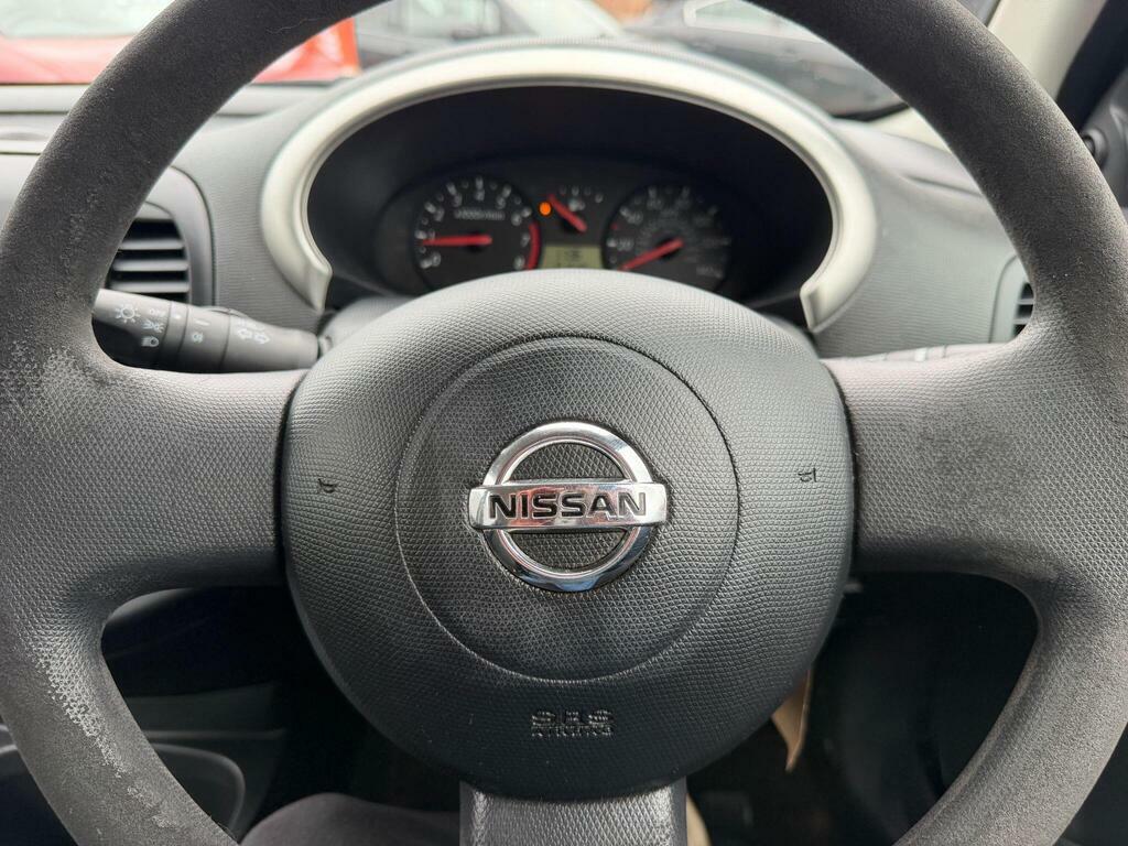 Nissan Micra 2009 09 Reg Hatchback 56,000 Miles 1.2L Black #19