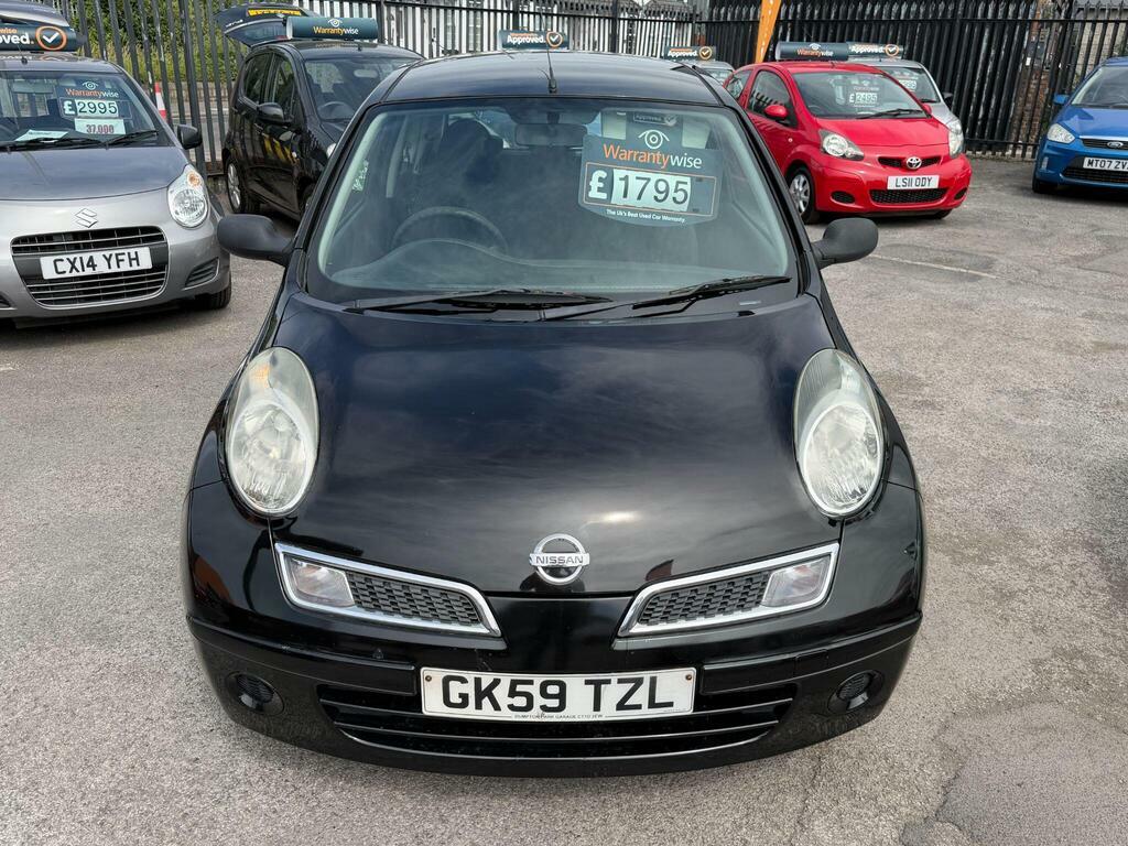 Nissan Micra 1.2 16V Visia Black #2