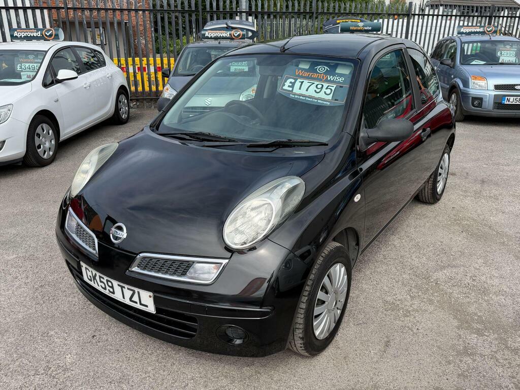 Nissan Micra 1.2 16V Visia Black #3