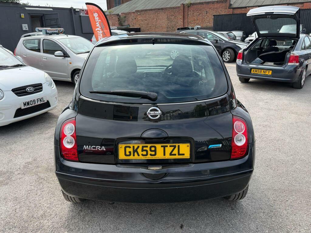Nissan Micra 1.2 16V Visia Black #6