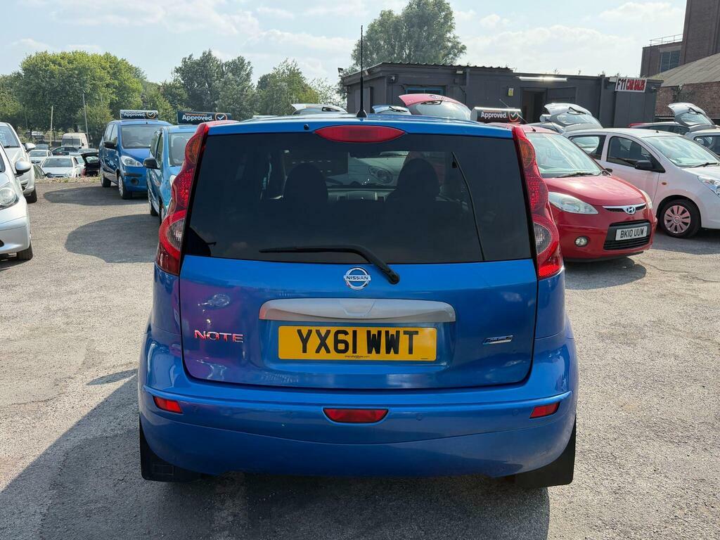 Nissan Note 1.4 16V N-tec Euro 5 Blue #6