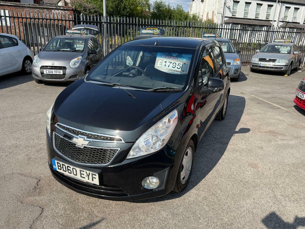 Chevrolet Spark 1.2I Ls Euro 5 Black #3