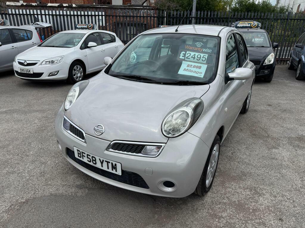 Nissan Micra 1.2 16V Acenta Silver #4
