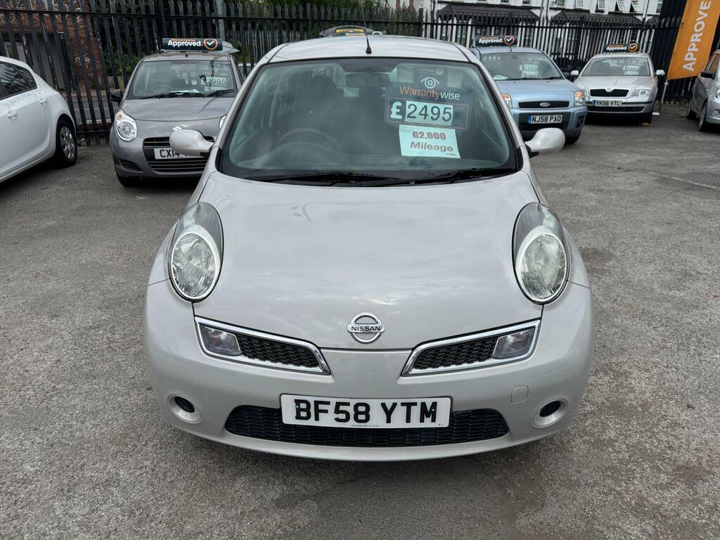 Nissan Micra 1.2 16V Acenta Silver #2