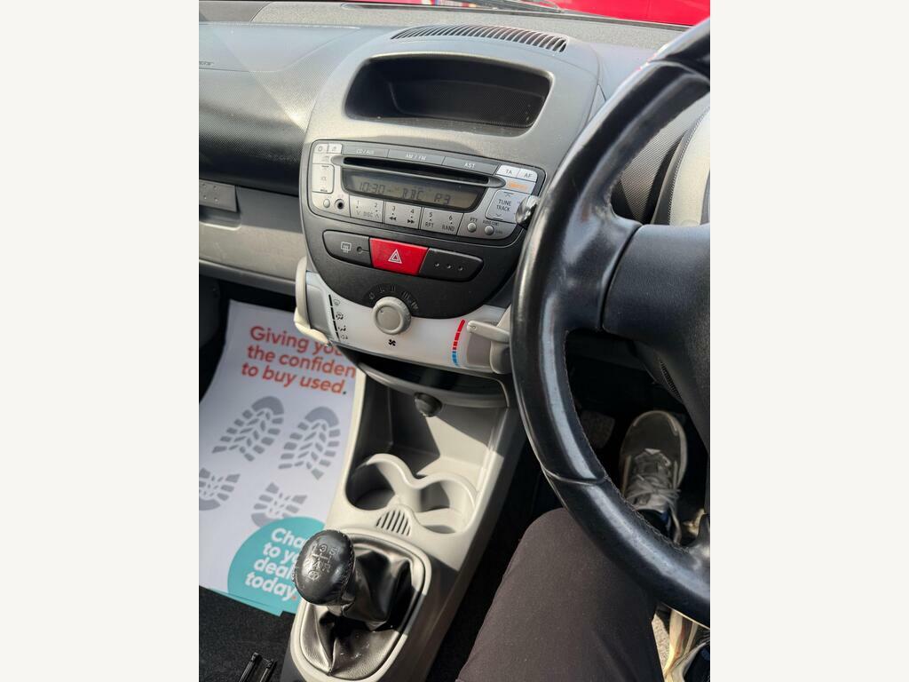 Toyota Aygo Hatchback Red #14