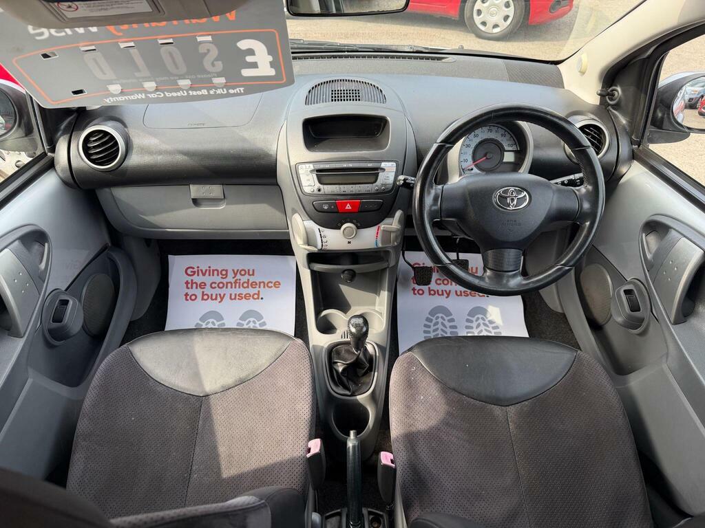Toyota Aygo Hatchback Red #13