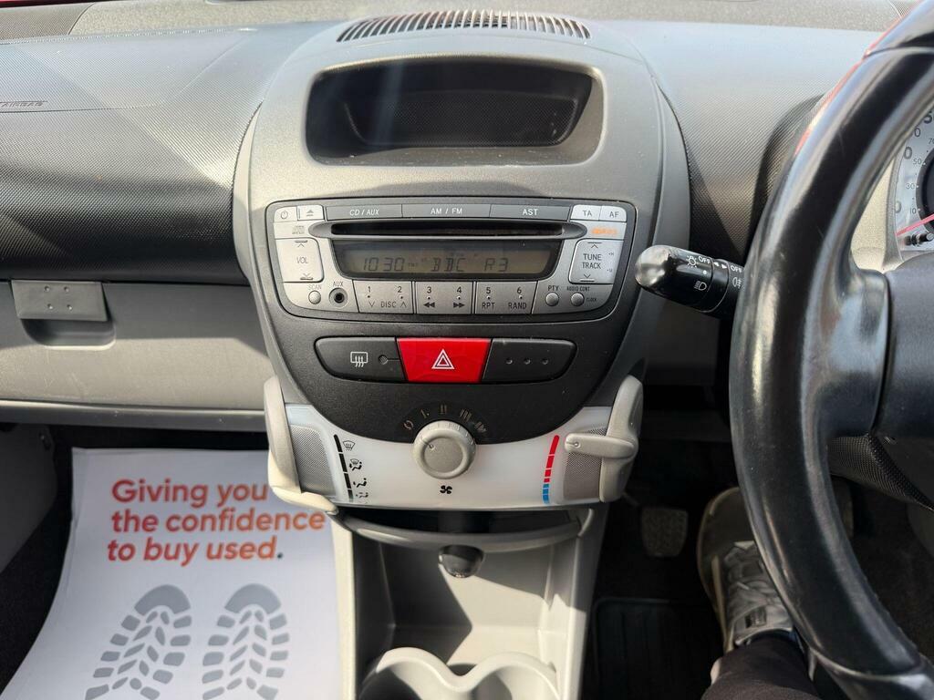 Toyota Aygo Hatchback Red #23