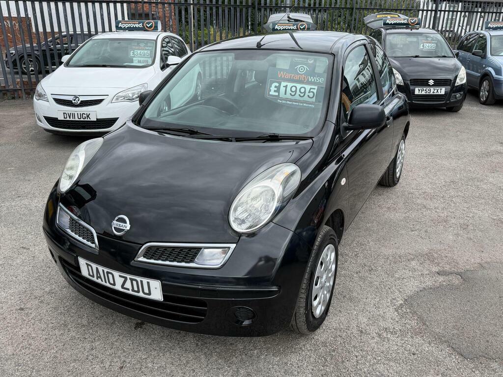 Nissan Micra 1.2 16V Visia Black #4