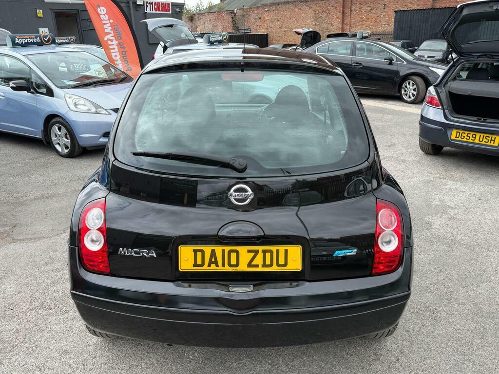 Nissan Micra 1.2 16V Visia Black #6