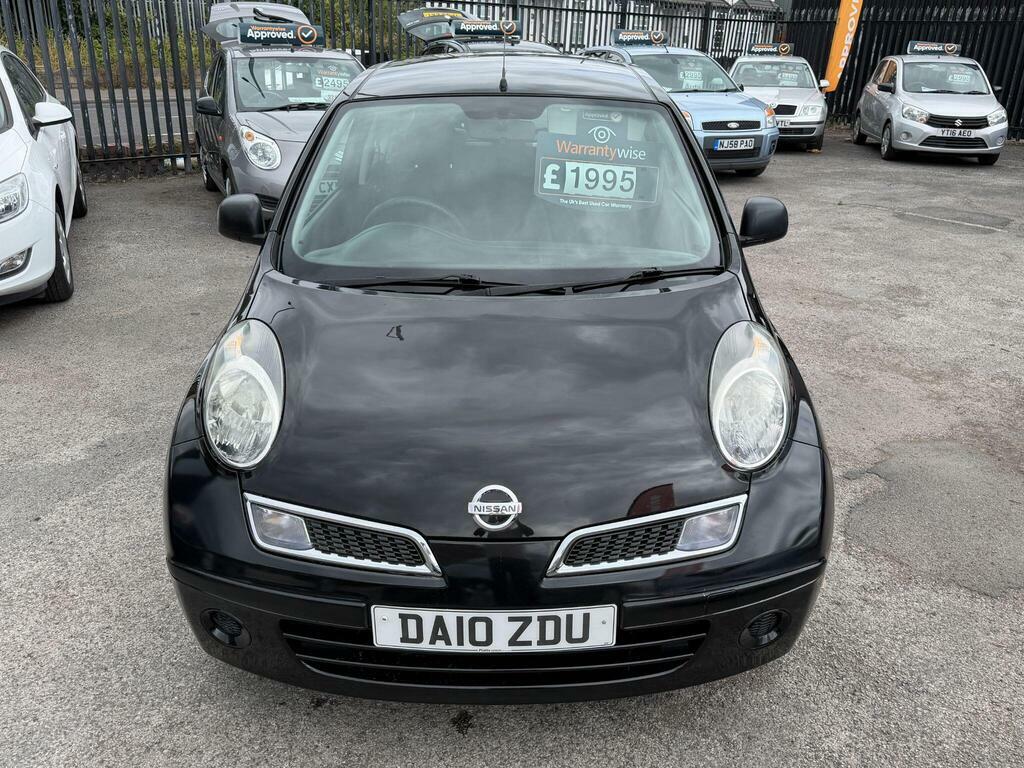 Nissan Micra 1.2 16V Visia Black #2