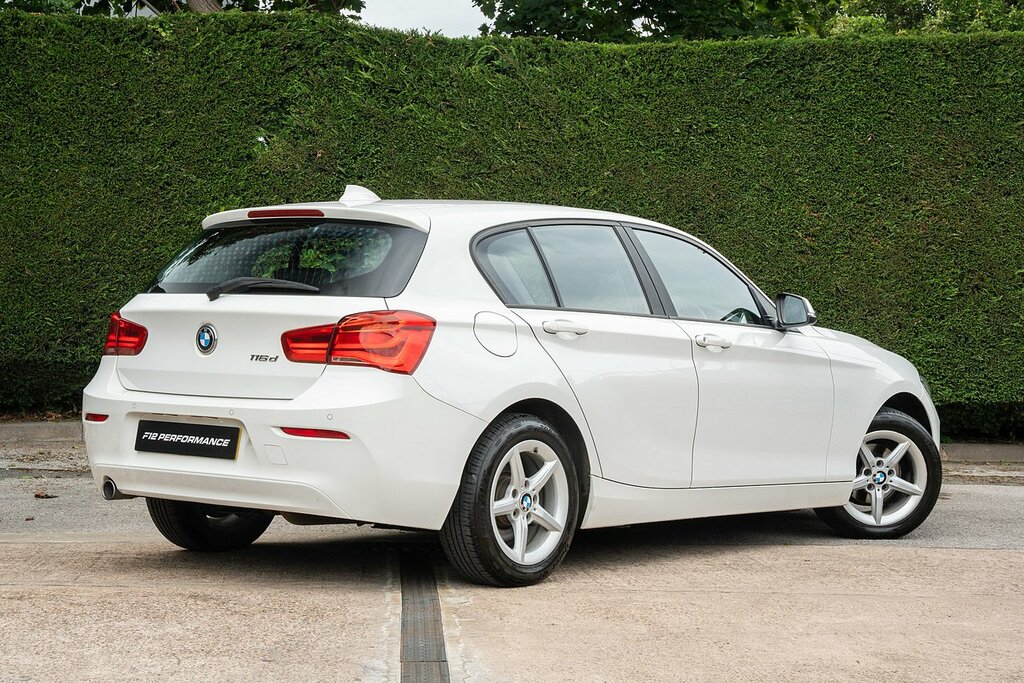 BMW 1 Series 116D Se Business YB67UYM White #6
