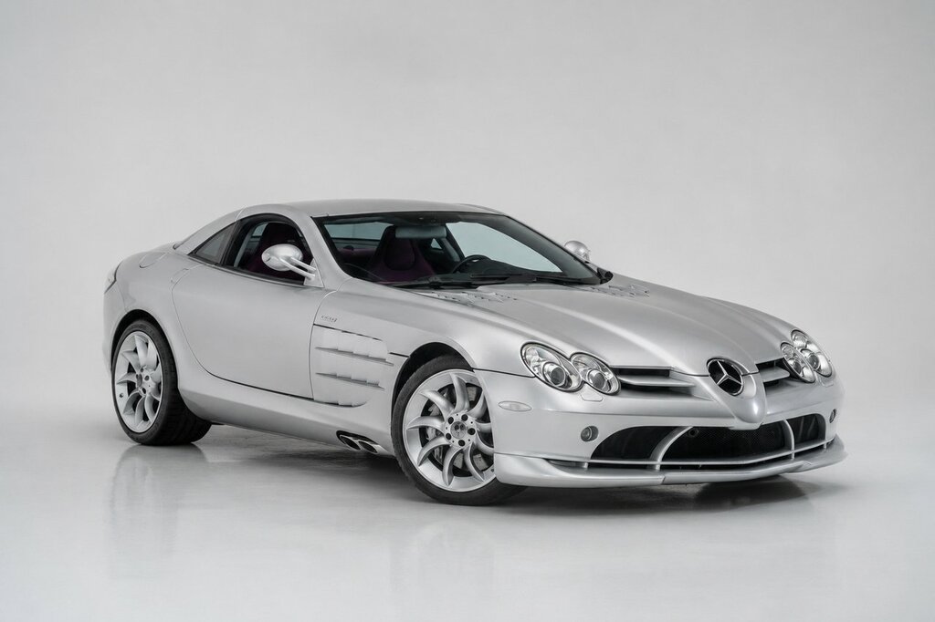 Mercedes-Benz SLR McLaren V8 Silver #4