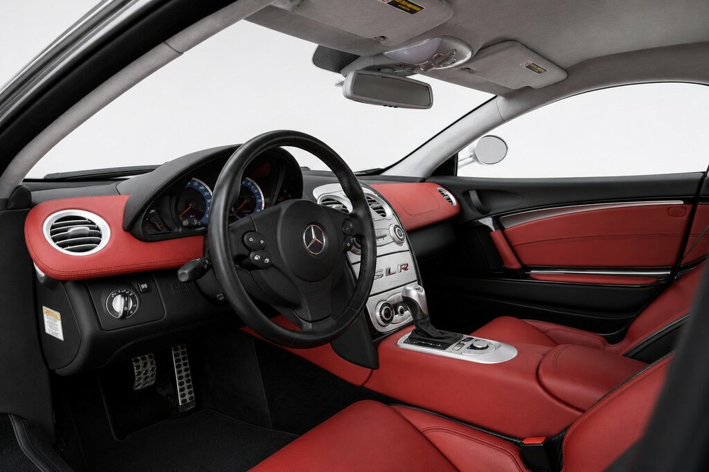 Mercedes-Benz SLR McLaren V8 Silver #2