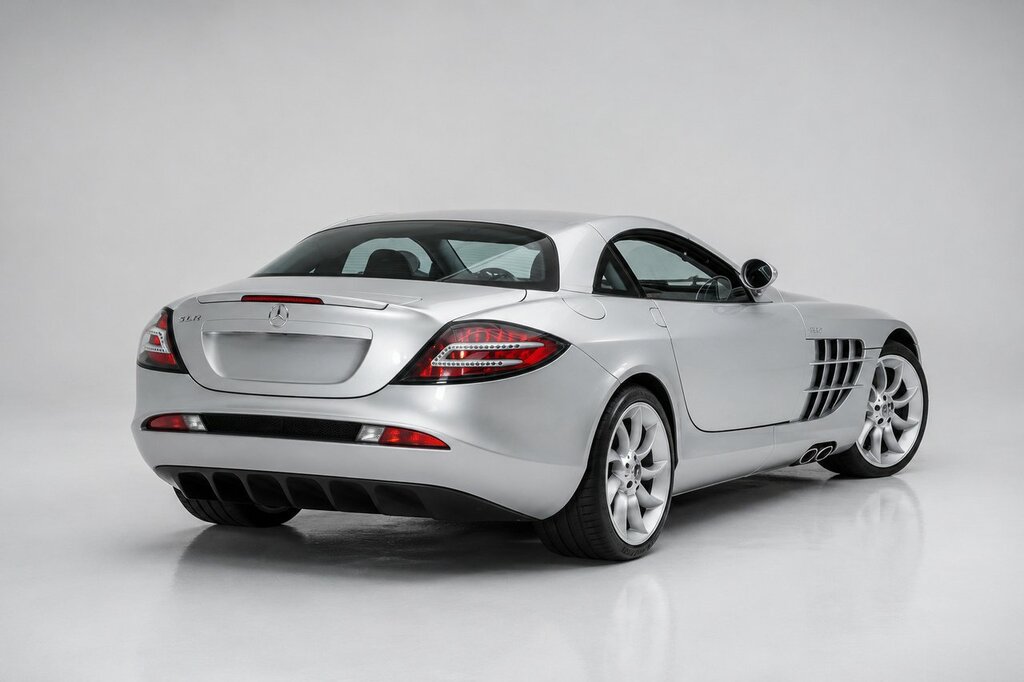 Mercedes-Benz SLR McLaren V8 Silver #6