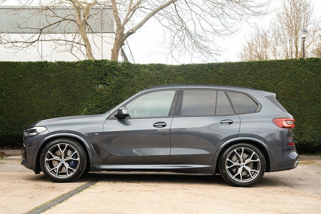 BMW X5 Xdrive M50d Black #9