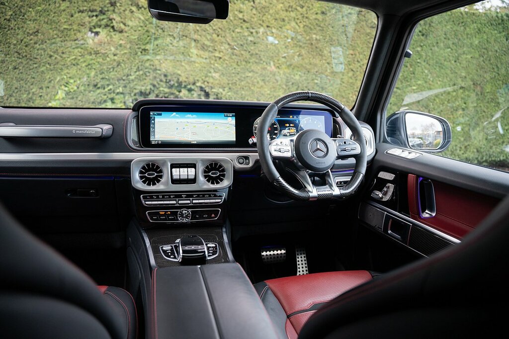 Mercedes-Benz G Class G63 V8 Biturbo Amg Carbon Edition Silver #3