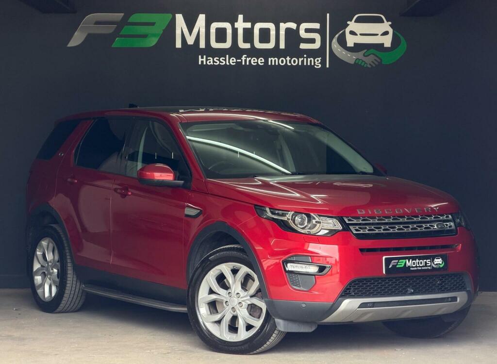 Land Rover Discovery Sport Suv 2.0 Sd4 Hse 4Wd Euro 6 Ss 201867 Red