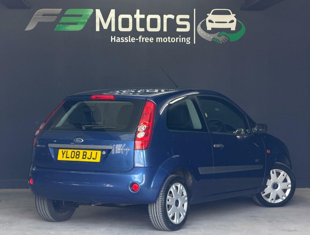 Ford Fiesta Hatchback 1.25 Style 200808 Blue #6