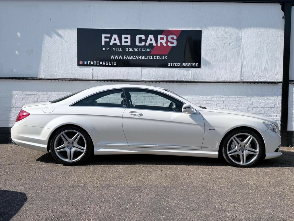 Mercedes-Benz CL 4.7 Cl500 V8 Blueefficiency G-tronic Euro 5 Ss White #5