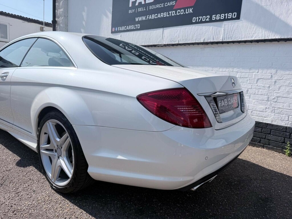 Mercedes-Benz CL Coupe 4.7 Cl500 V8 Blueefficiency G-tronic Euro 5 Silver #33