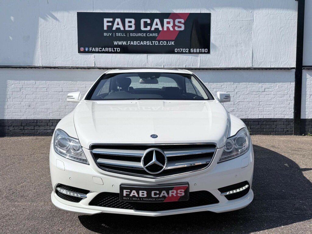 Mercedes-Benz CL 4.7 Cl500 V8 Blueefficiency G-tronic Euro 5 Ss White #3