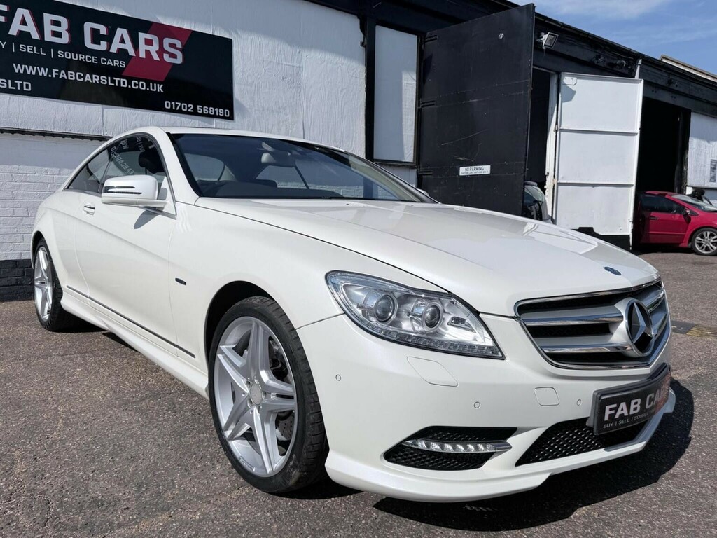 Mercedes-Benz CL 4.7 Cl500 V8 Blueefficiency G-tronic Euro 5 Ss White #2