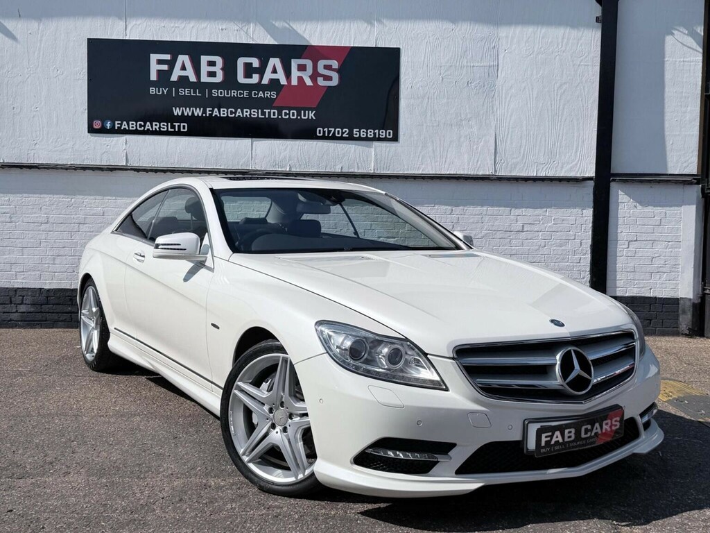 Mercedes-Benz CL 4.7 Cl500 V8 Blueefficiency G-tronic Euro 5 Ss White