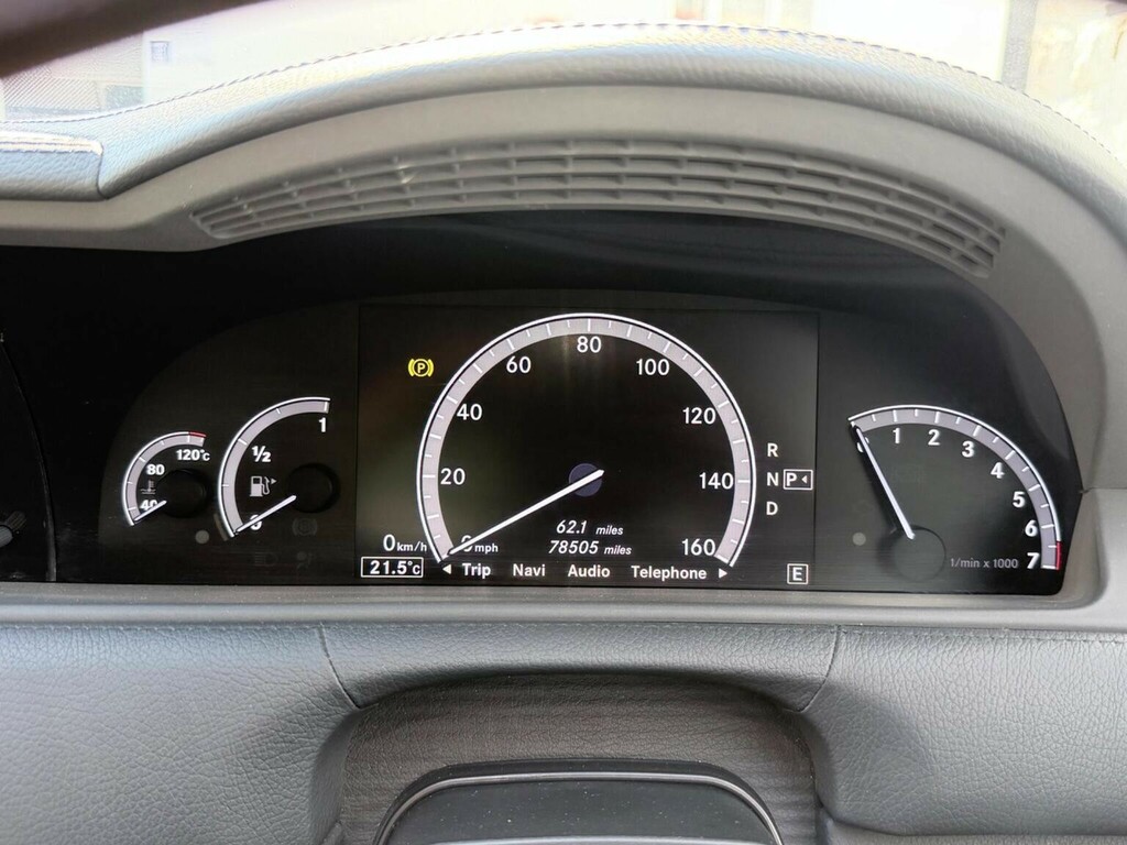 Mercedes-Benz CL Coupe 4.7 Cl500 V8 Blueefficiency G-tronic Euro 5 Silver #53