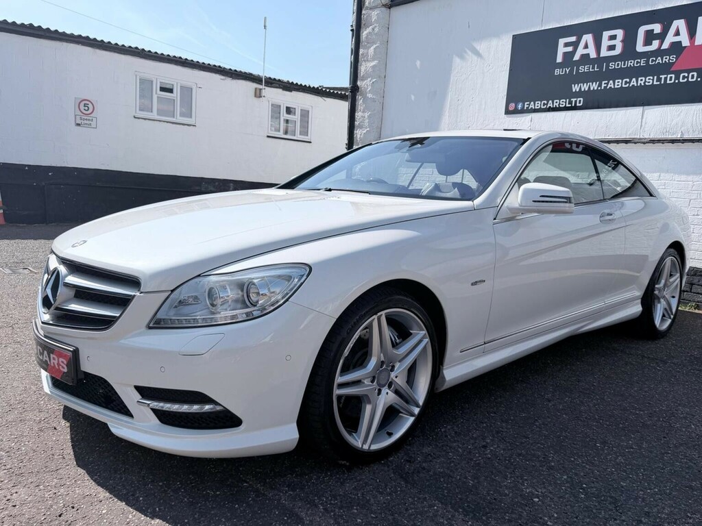 Mercedes-Benz CL 4.7 Cl500 V8 Blueefficiency G-tronic Euro 5 Ss White #4