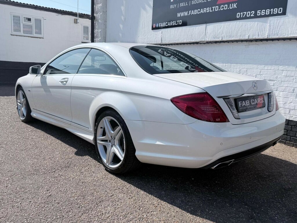 Mercedes-Benz CL Coupe 4.7 Cl500 V8 Blueefficiency G-tronic Euro 5 Silver #24