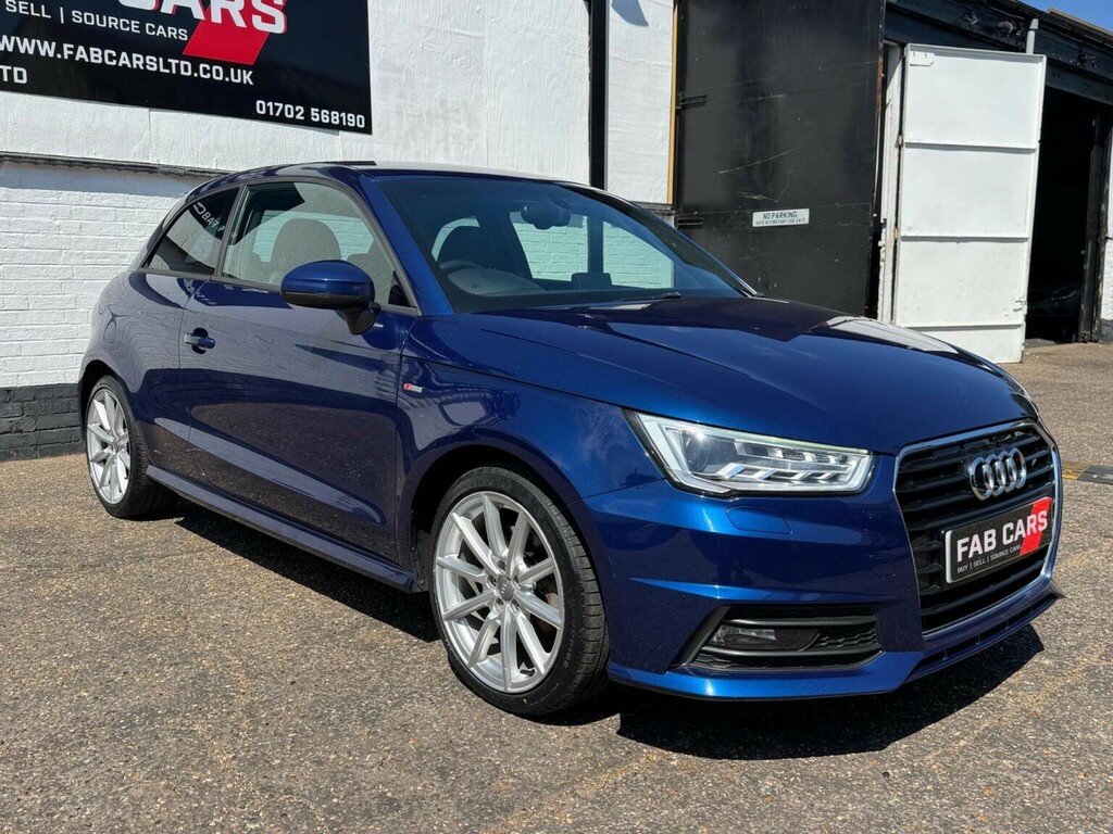 Audi A1 1.6 Tdi S Line S Tronic Euro 6 Ss 201515 OV15CBF Blue #2