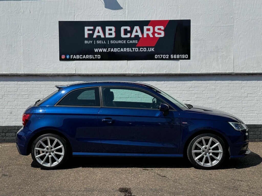 Audi A1 1.6 Tdi S Line S Tronic Euro 6 Ss 201515 OV15CBF Blue #5