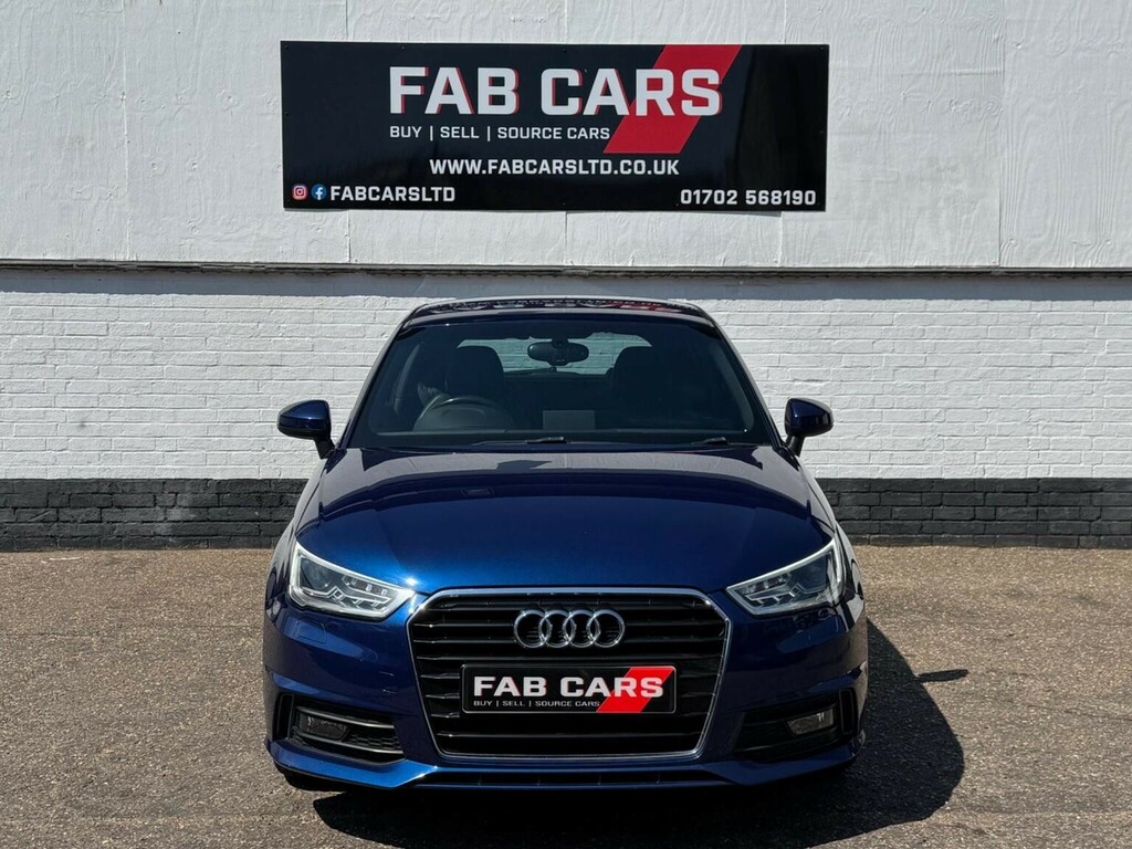 Audi A1 1.6 Tdi S Line S Tronic Euro 6 Ss 201515 OV15CBF Blue #3