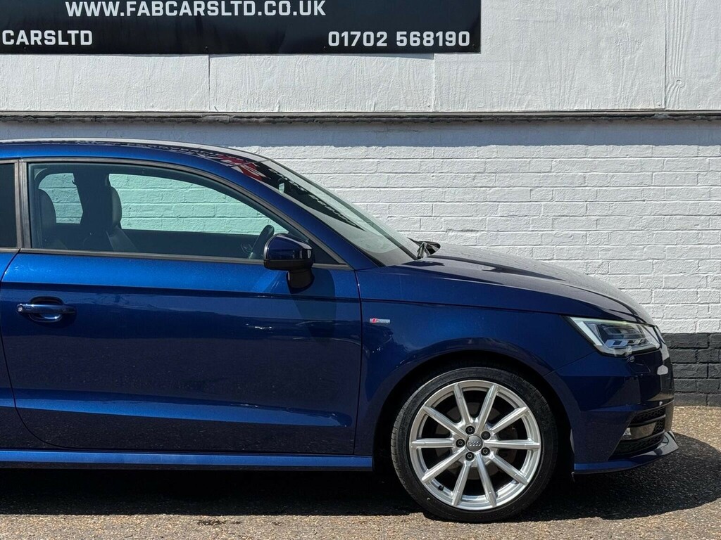 Audi A1 1.6 Tdi S Line S Tronic Euro 6 Ss 201515 OV15CBF Blue #6