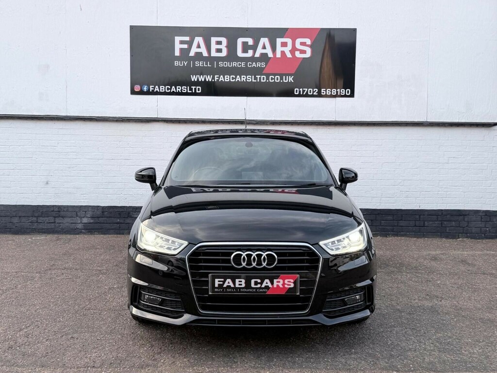 Audi A1 1.0 Tfsi S Line Sportback S Tronic Euro 6 Ss Black #3
