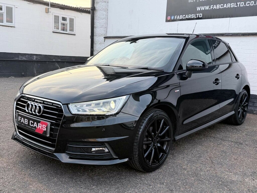Audi A1 1.0 Tfsi S Line Sportback S Tronic Euro 6 Ss Black #4