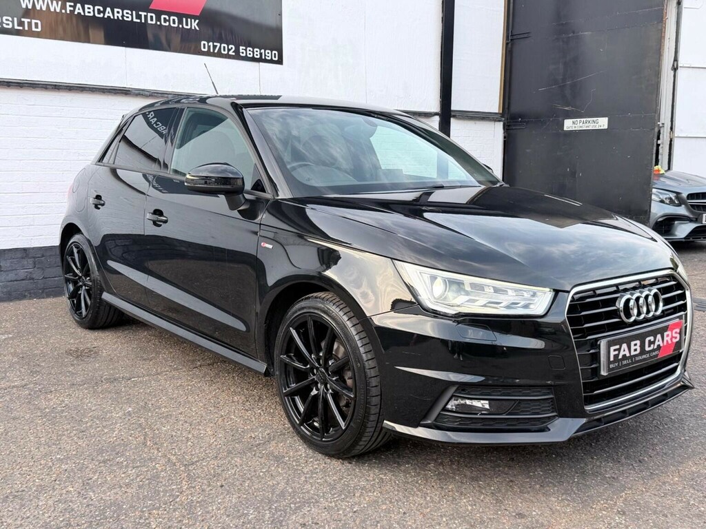 Audi A1 1.0 Tfsi S Line Sportback S Tronic Euro 6 Ss Black #2