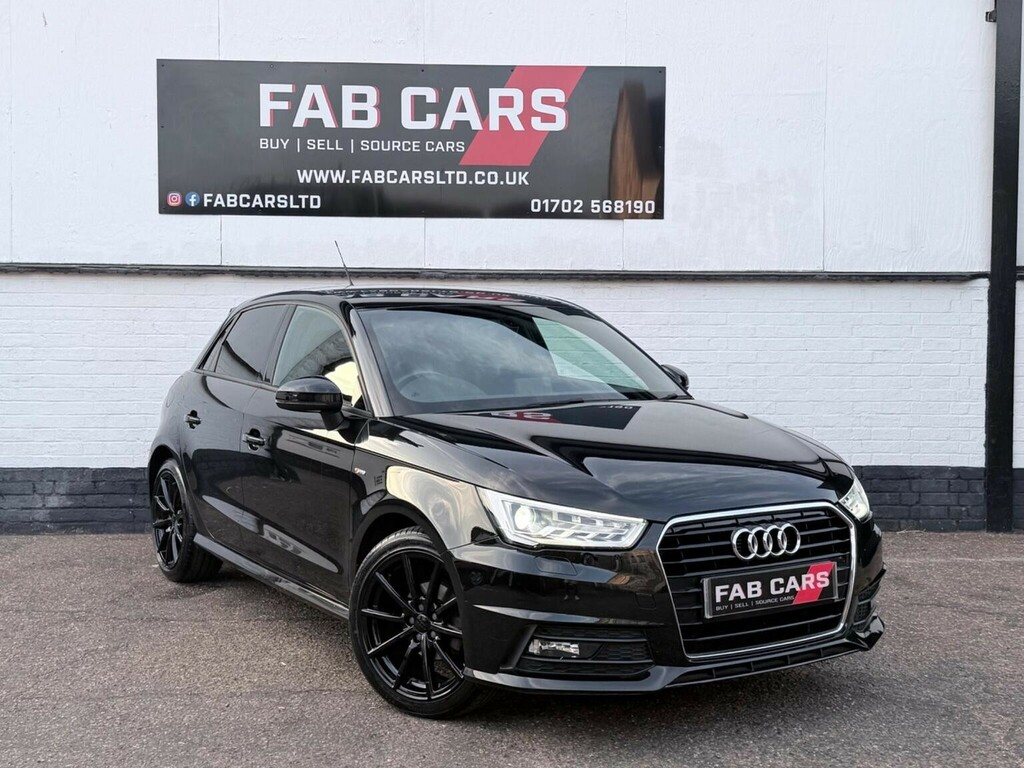 Audi A1 1.0 Tfsi S Line Sportback S Tronic Euro 6 Ss Black